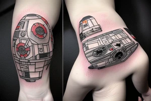 star wars x-wing fighter tattoo idea