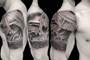world war 2 plane tattoo idea