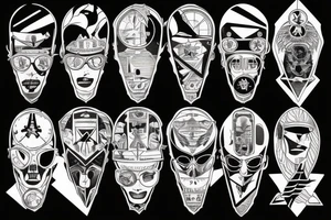 world war 2 plane tattoo idea