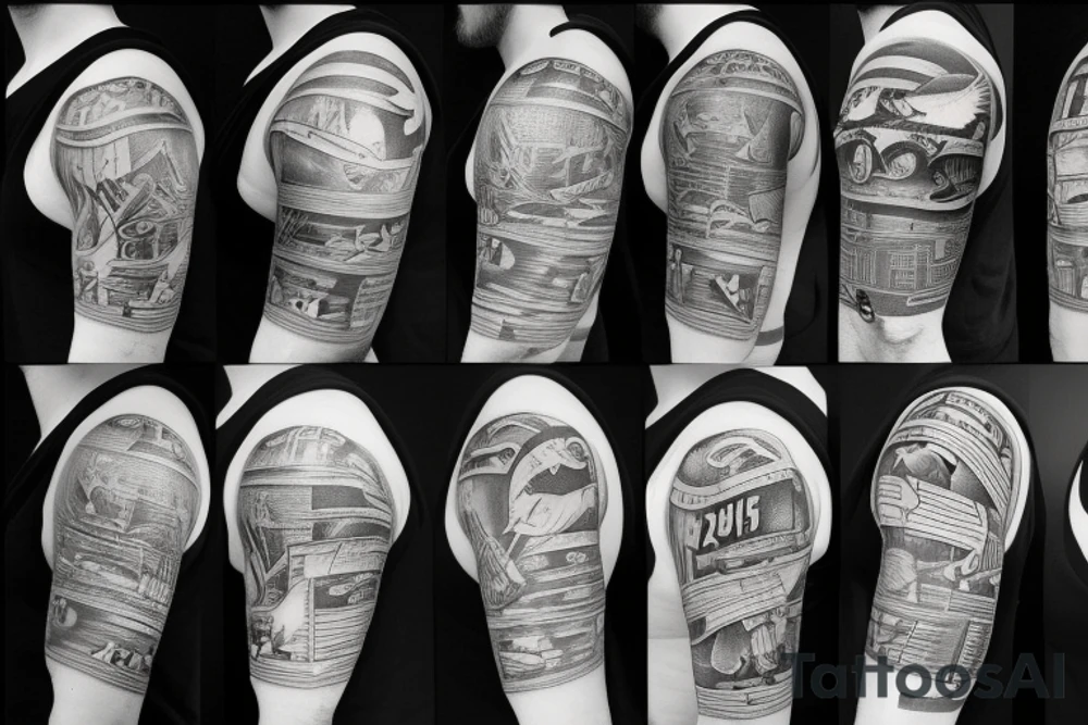 world war 2 plane tattoo idea