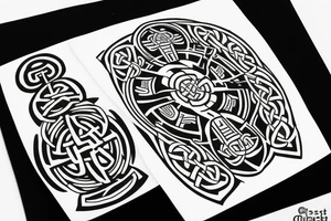 Star Wars  celtic knots tattoo idea
