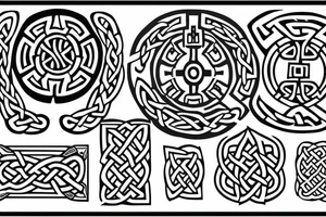 Star Wars  celtic knots tattoo idea