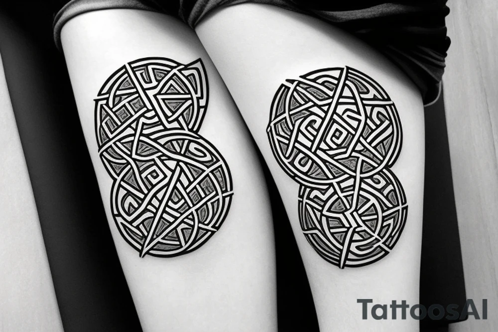Star Wars  celtic knots tattoo idea