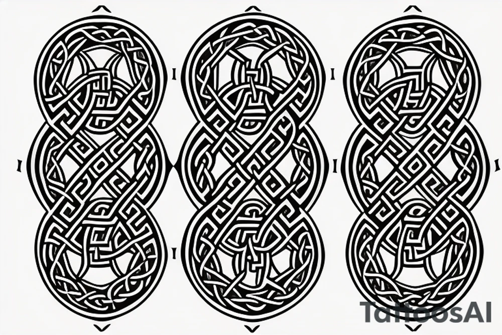 Star Wars  celtic knots tattoo idea