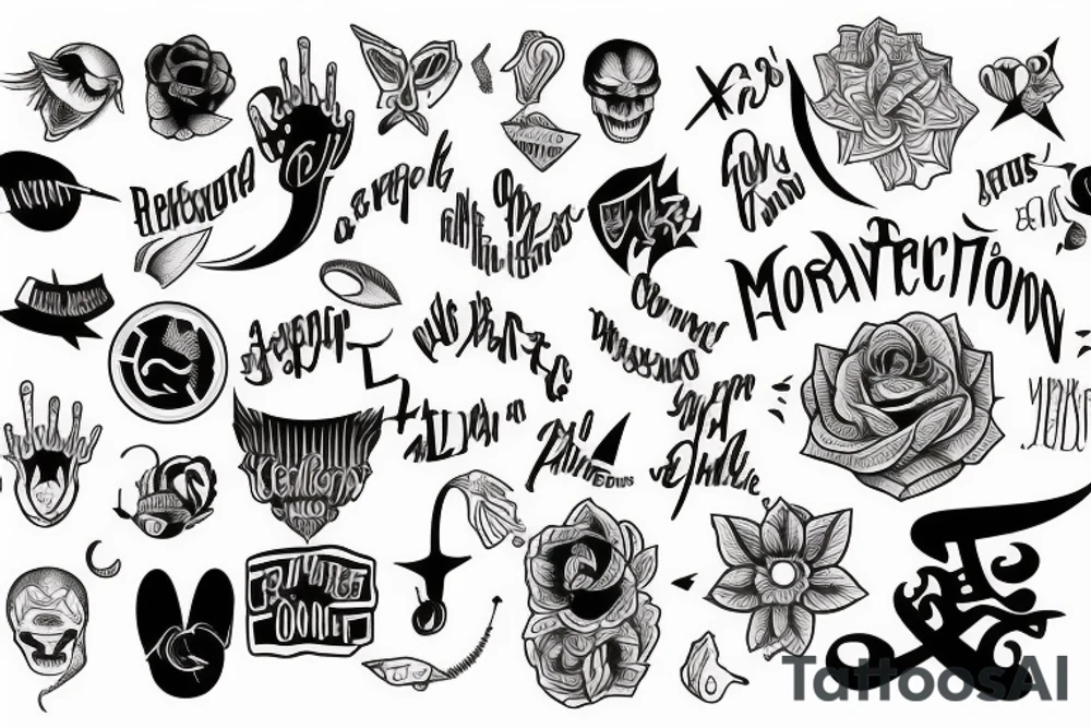 self motivation tattoo idea