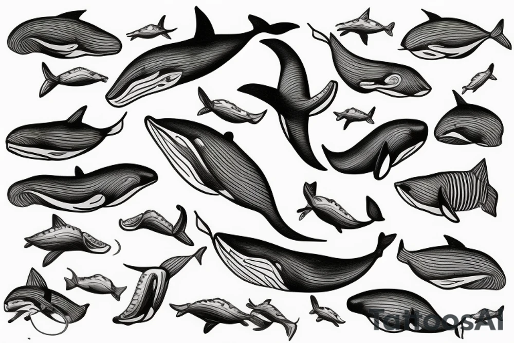 whale tattoo idea