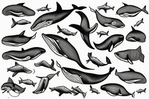 whale tattoo idea