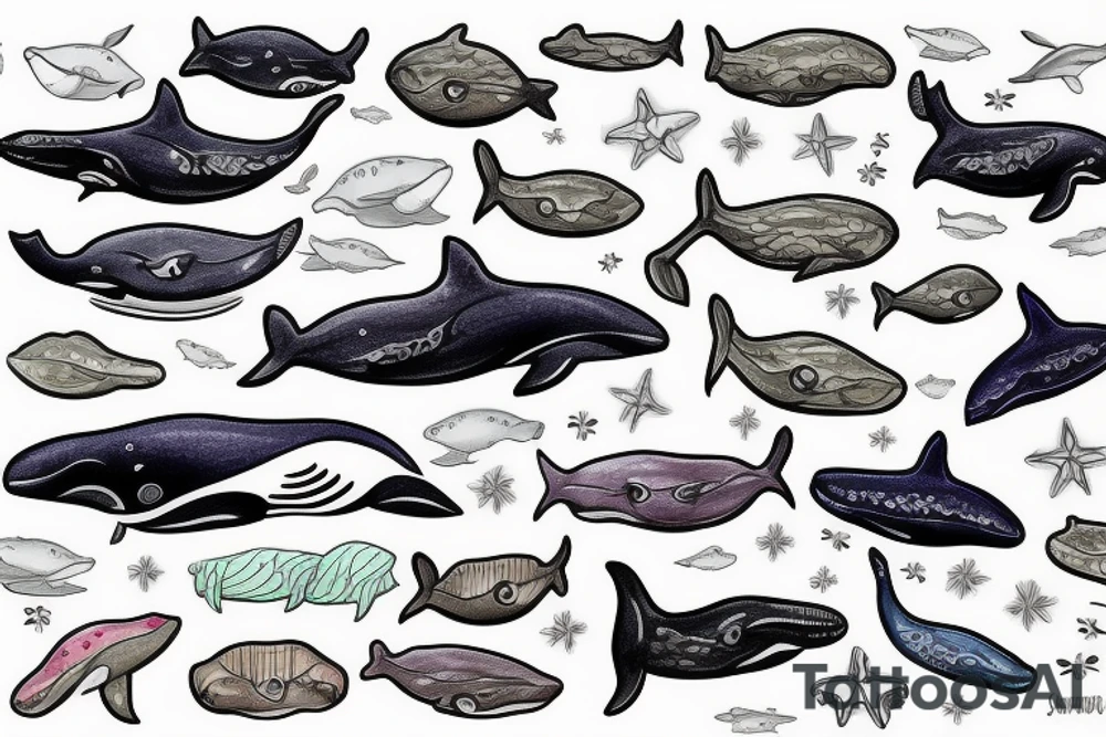 whale tattoo idea