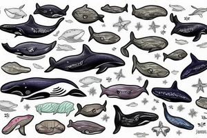 whale tattoo idea
