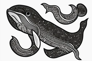 whale tattoo idea