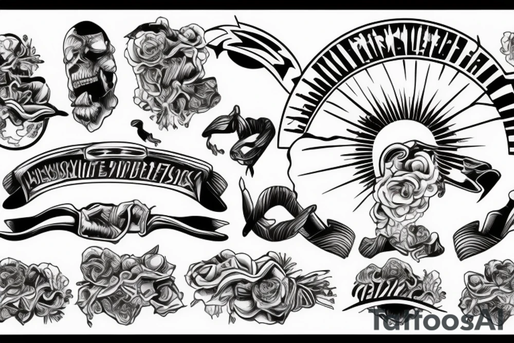 Continuous Obstacles tattoo idea