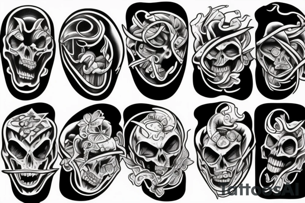 Continuous Obstacles tattoo idea