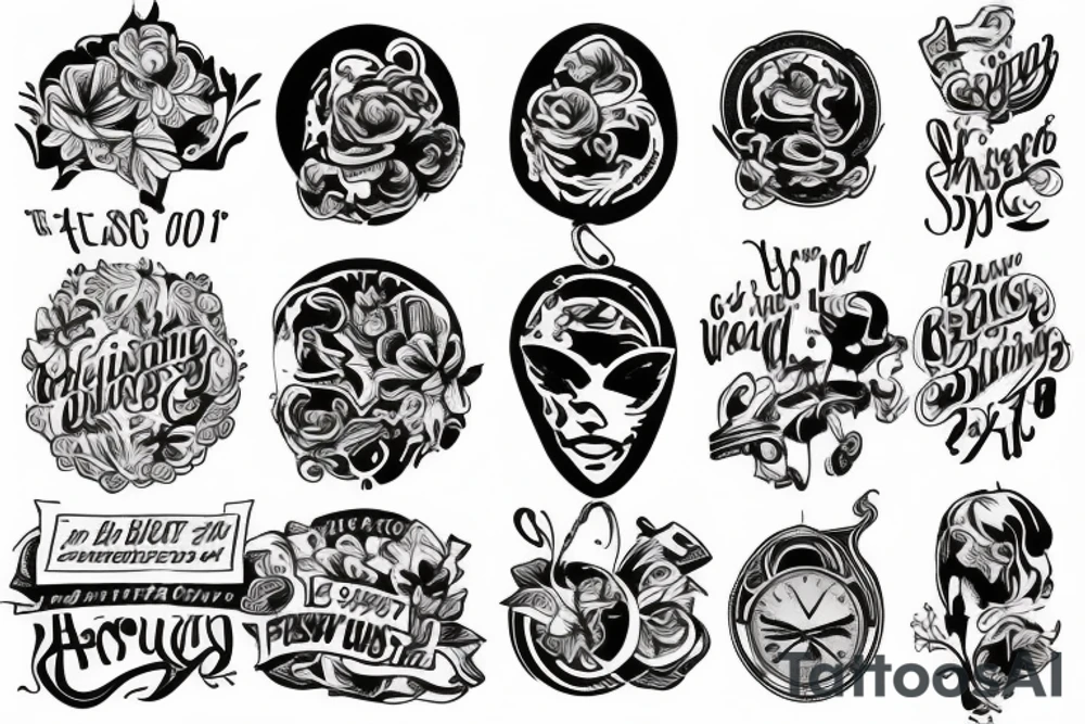 Blessings being counted tattoo idea