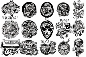 Blessings being counted tattoo idea