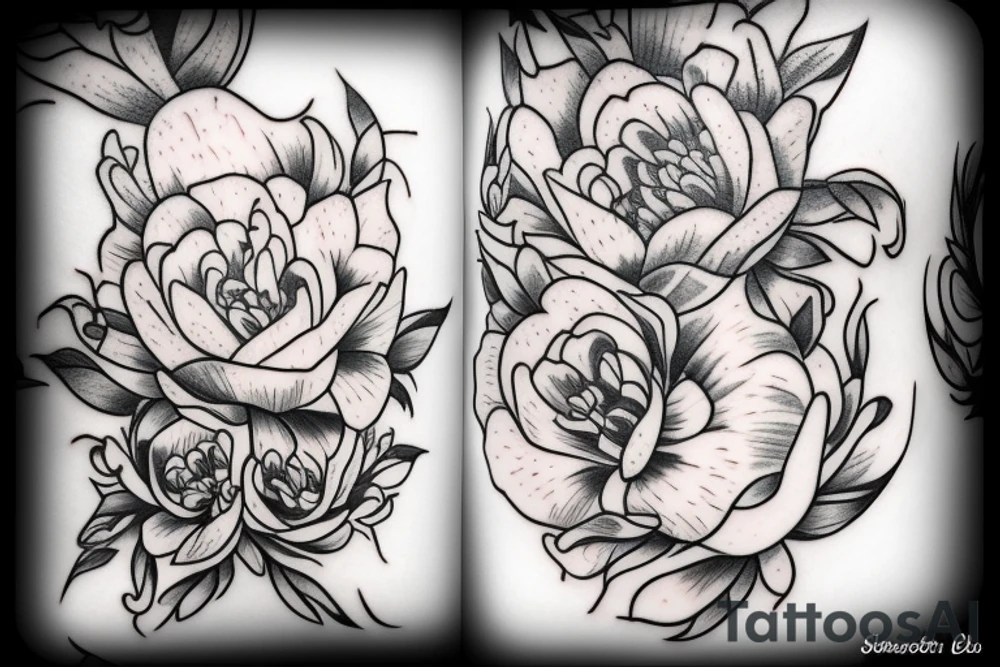 Cherry blossom tattoo a little curvy tattoo idea