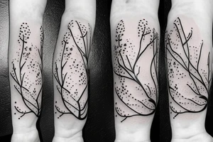 Cherry blossom tattoo a little curvy tattoo idea
