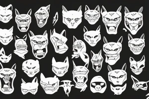 sucky panther with night vision tattoo idea
