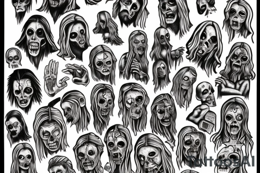 zombie jesus tattoo idea