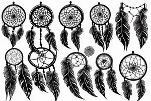 Dreamcatcher tattoo idea