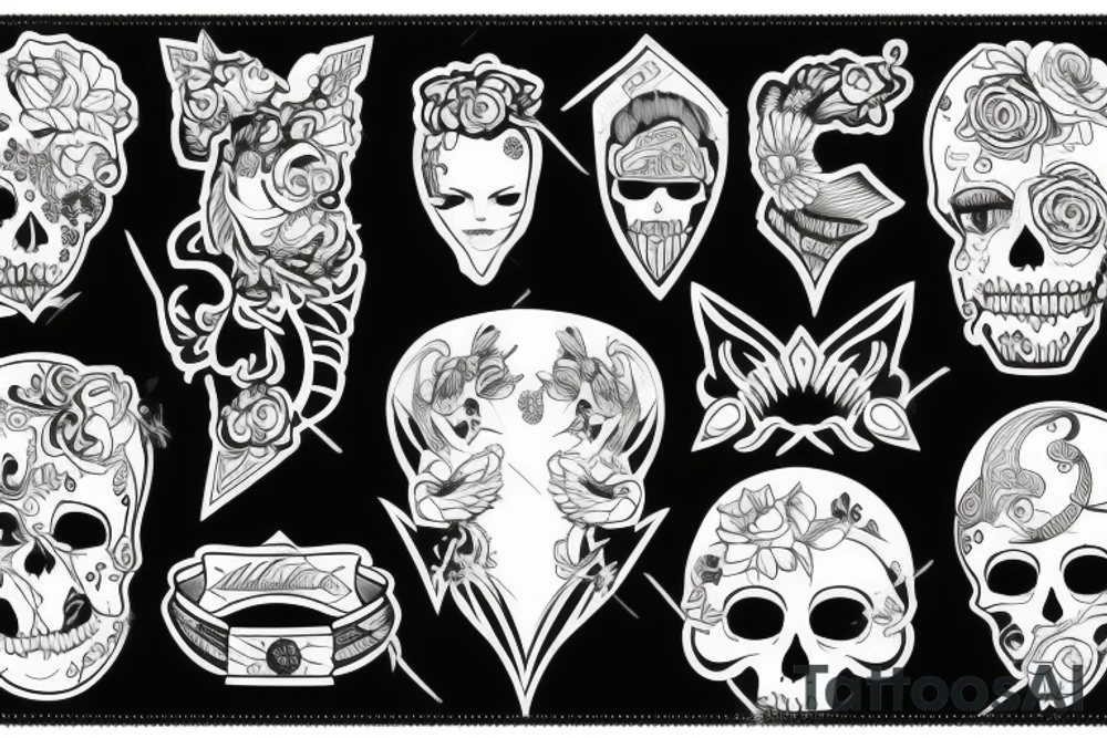 Arm band tattoo idea