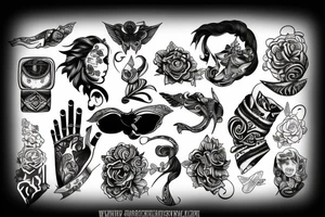 Arm band tattoo idea