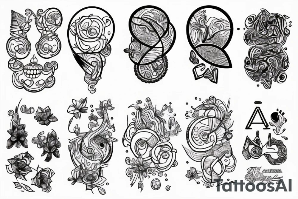 Binary tattoo idea