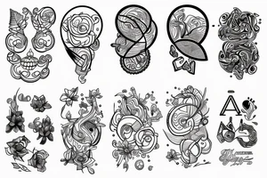 Binary tattoo idea