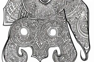 Hamsa tattoo idea