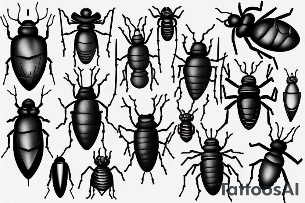 Majestic Lightning Bug tattoo idea