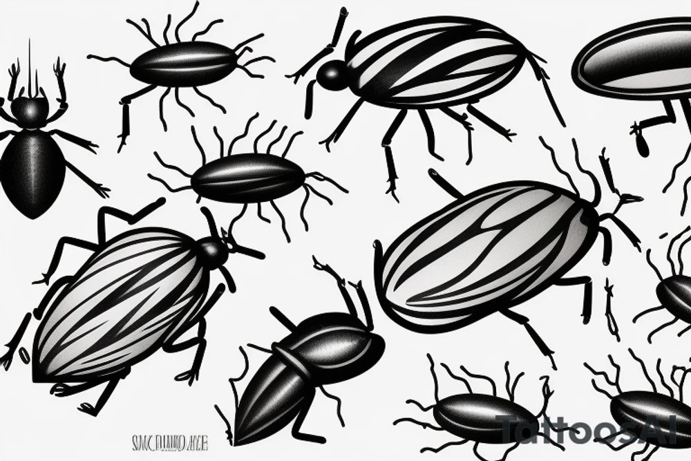Majestic Lightning Bug tattoo idea