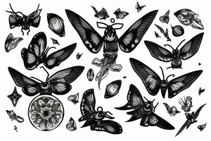 Majestic Firefly tattoo idea