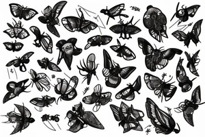 Majestic Firefly tattoo idea