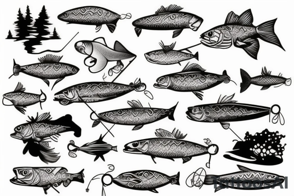 Flyfishing tattoo idea