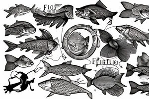 Flyfishing tattoo idea