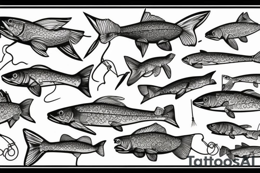 Flyfishing tattoo idea
