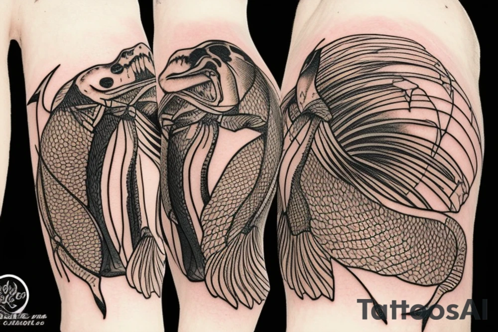 Flyfishing tattoo idea