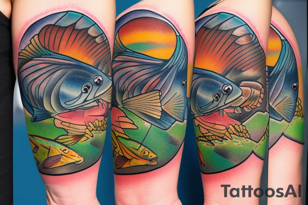 Flyfishing tattoo idea
