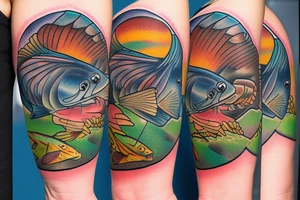 Flyfishing tattoo idea