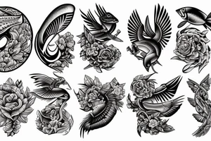 Fly fishing tattoo idea