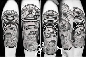 baseball diamond tattoo idea