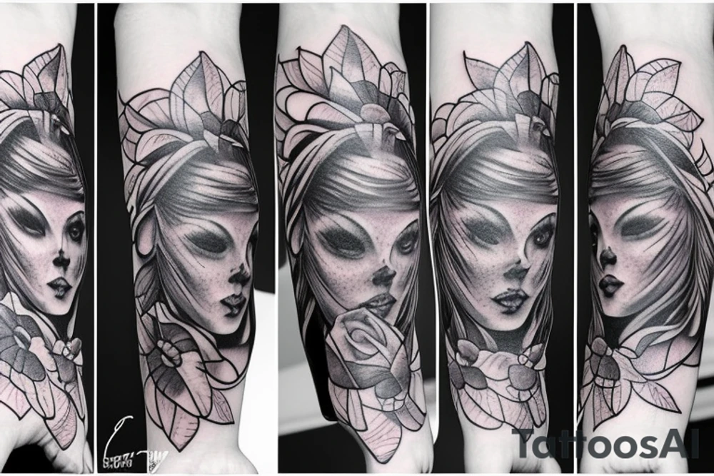 lilac tattoo idea