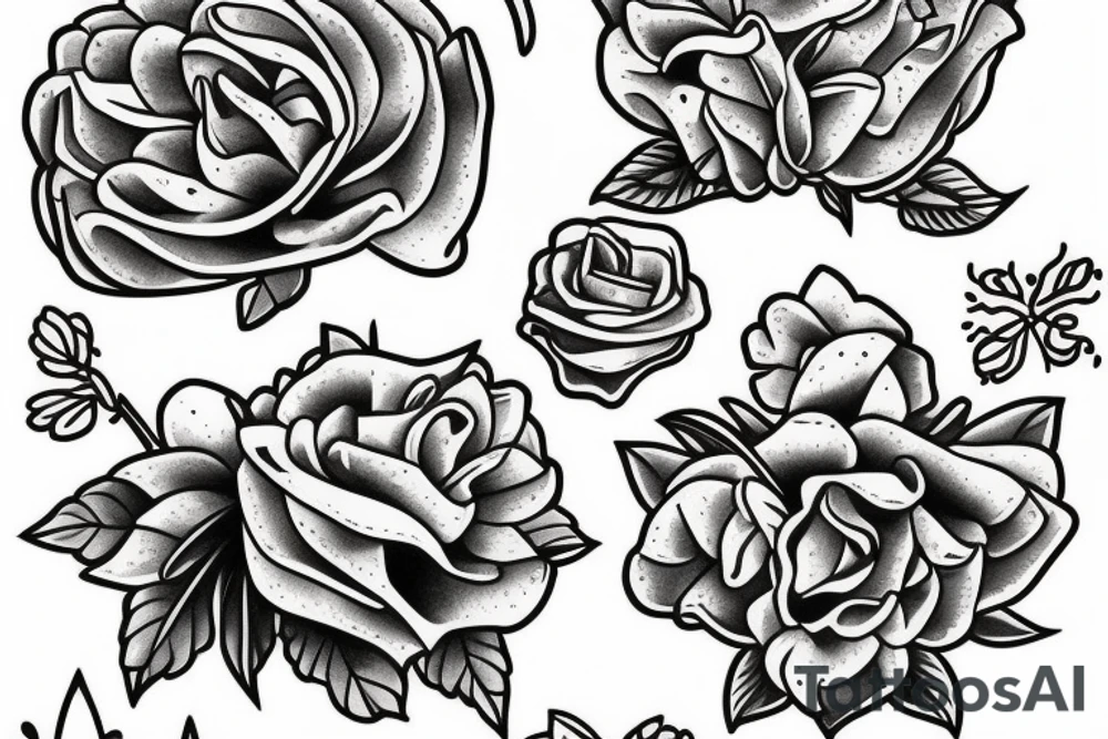 lilac flower. bunch tattoo idea