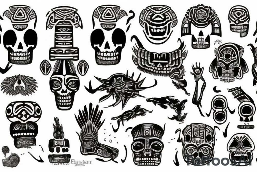 Tlaloc tattoo idea