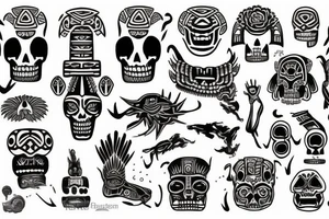 Tlaloc tattoo idea