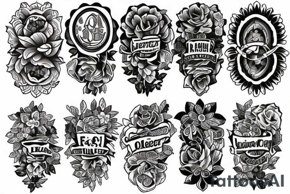 rochester new york flower city logo tattoo idea