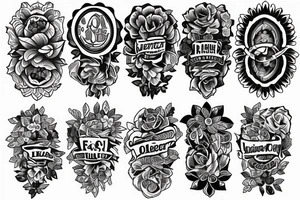 rochester new york flower city logo tattoo idea