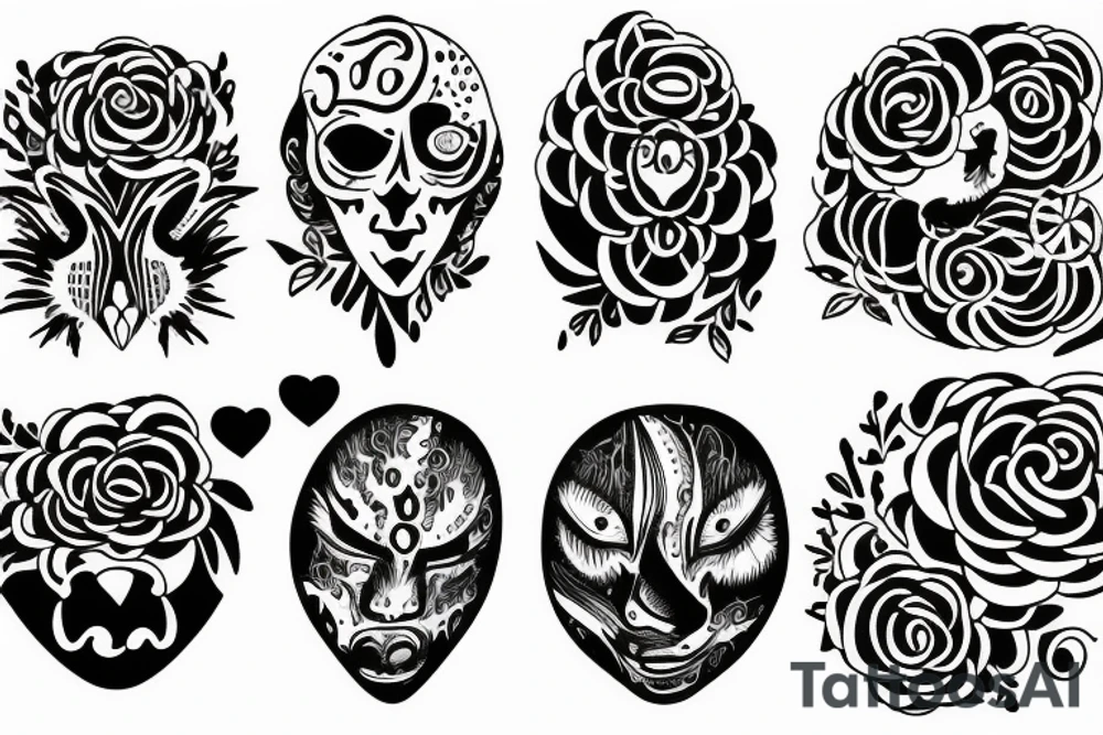full moon tattoo idea