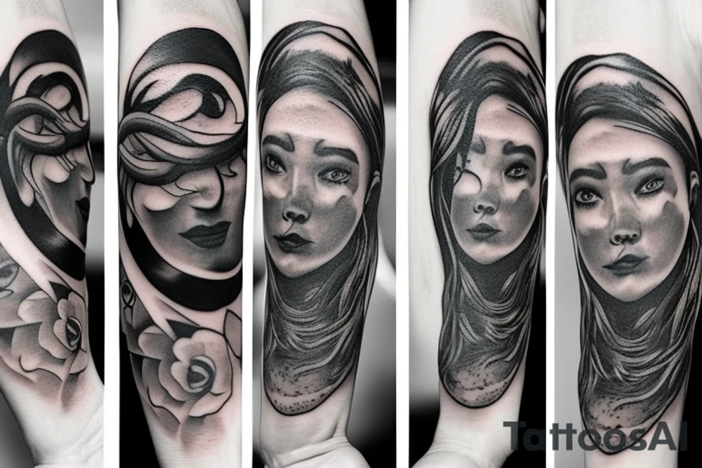 moon tattoo idea