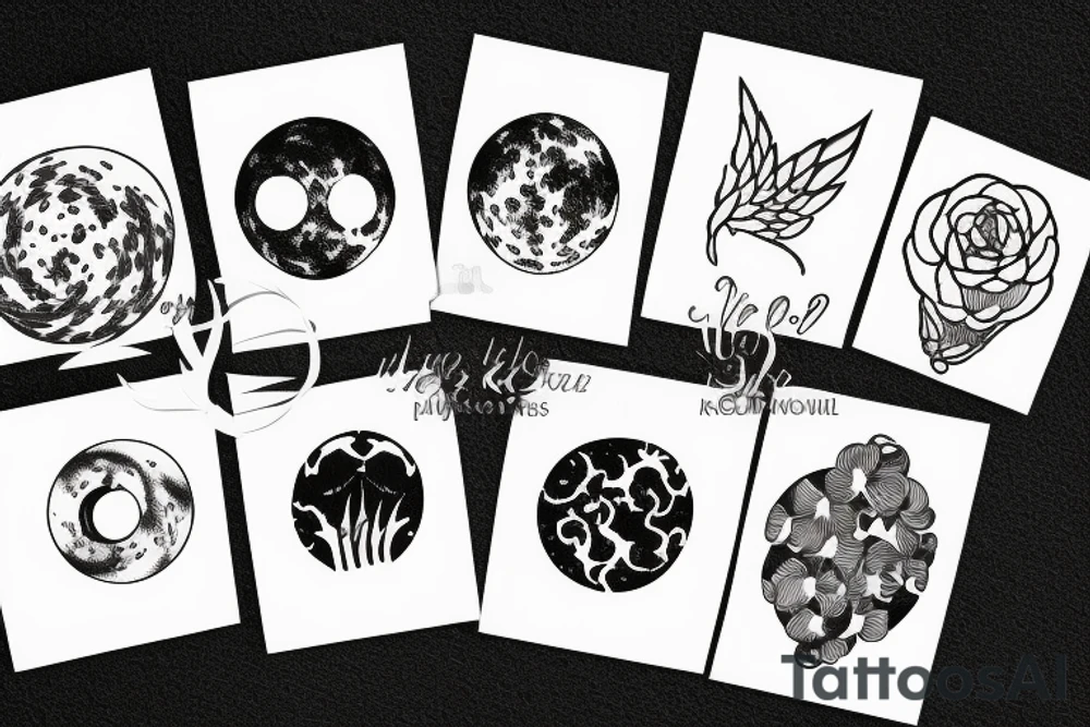 moon tattoo idea