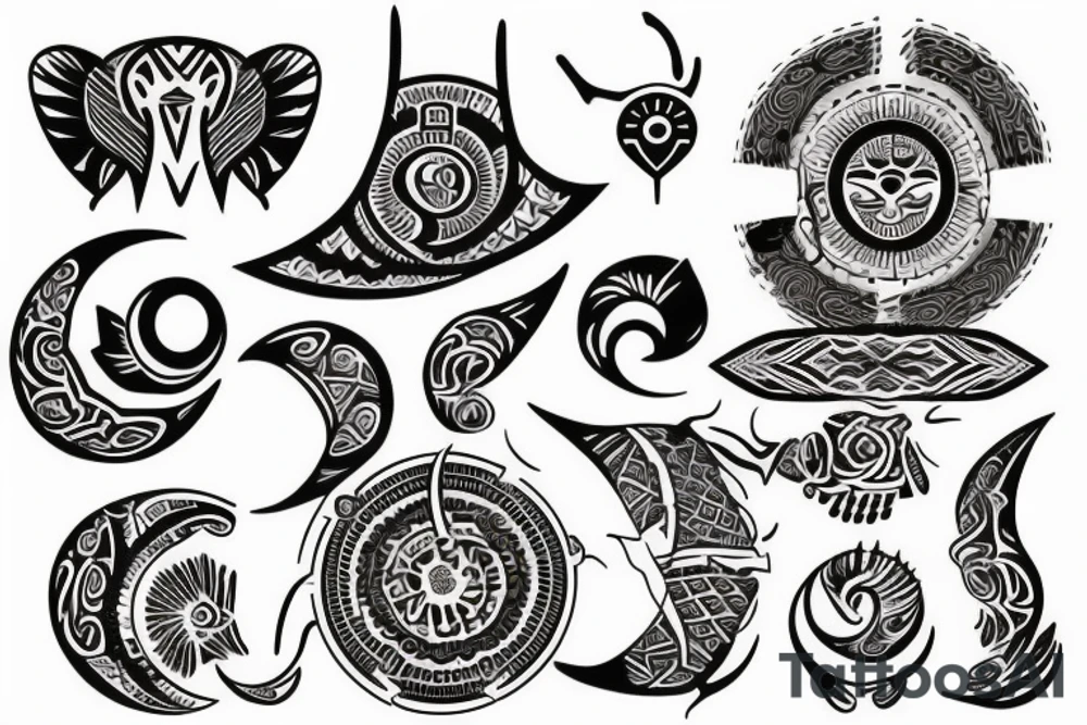 moon tattoo idea